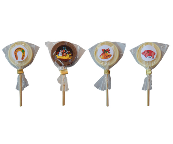 Lollipop 11g, Christmas label, mix