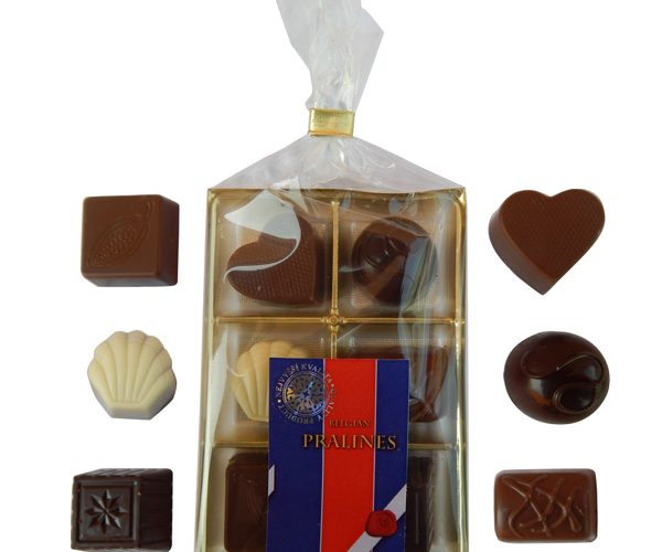 Pralines in bag and blister 65g mix