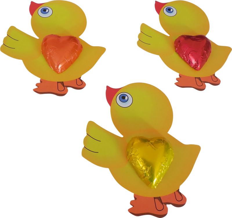 Promotional chick 8g - on the card