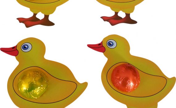 Promotional duck 5g - on the card