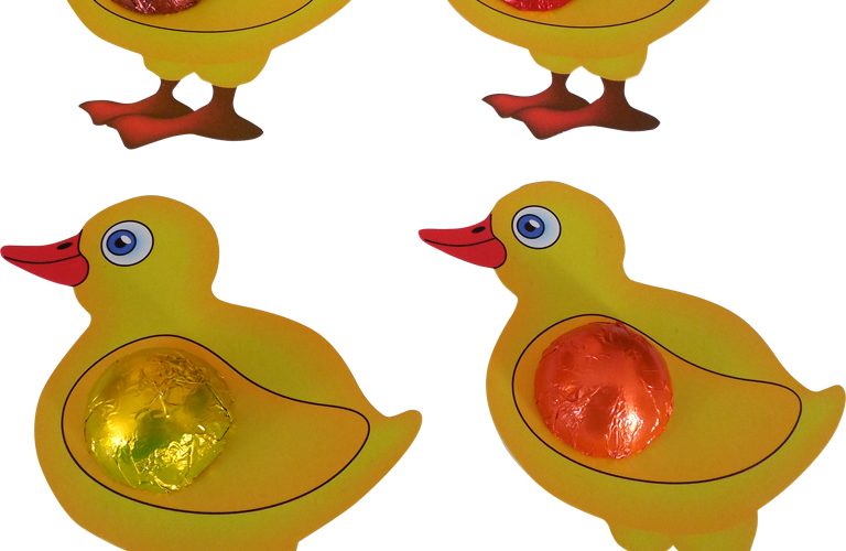 Promotional duck 5g - on the card