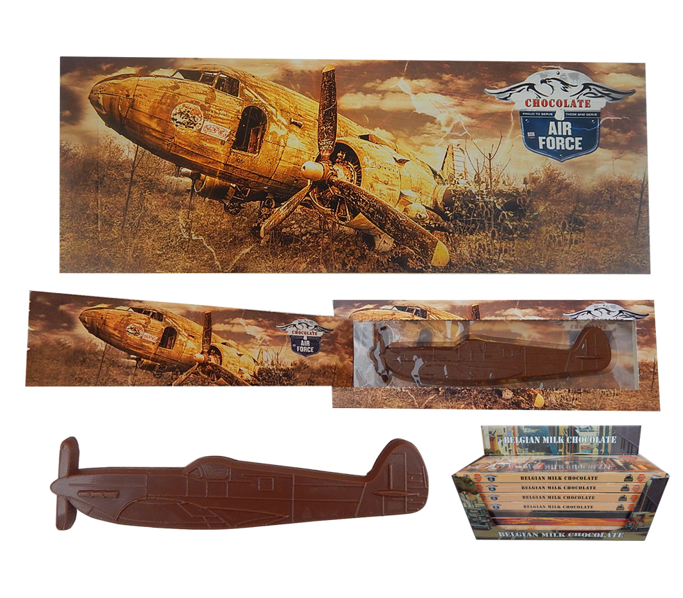 Transport 100g - Chocolate propeller plane