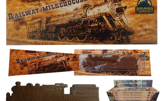 Transport 100g - Chocolate train