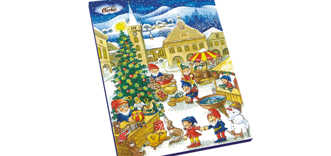 Advent chocolate calendar 50 g