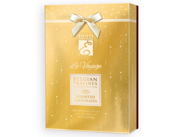 Belgian pralines with filling in gift box, 120g