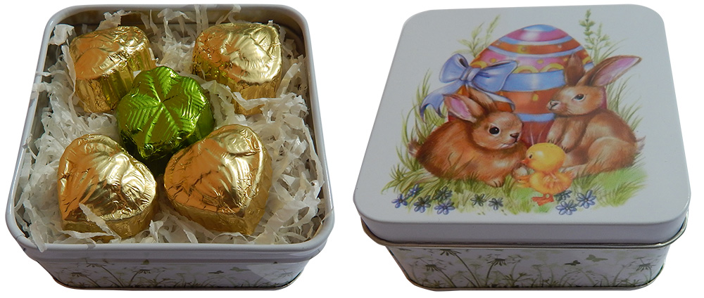 Chocolate 50g in a can