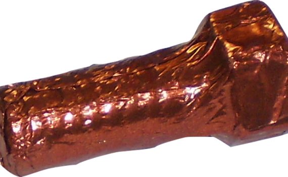 Chocolate Screw 15g, dark chocolate