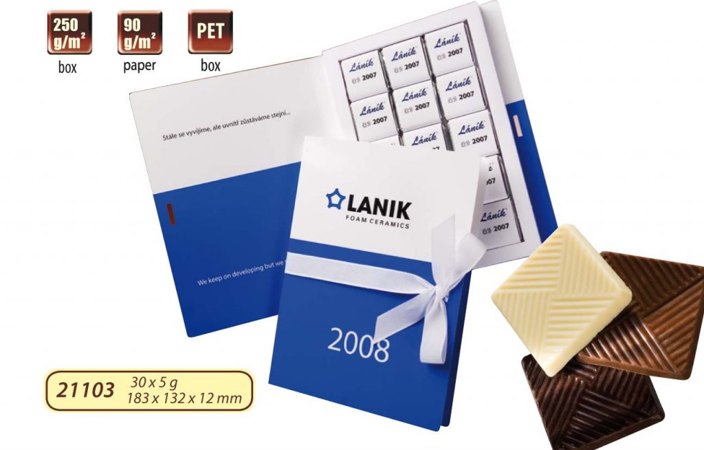 Chocolate book 30 x 5 g