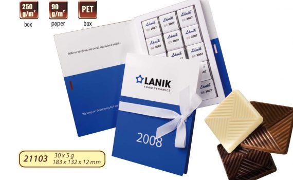 Chocolate book 30 x 5 g