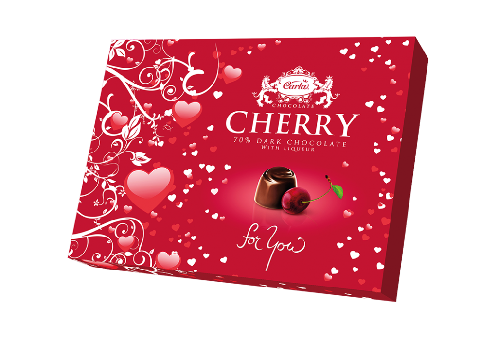 Chocolate cherries Valentine's Day 190 g