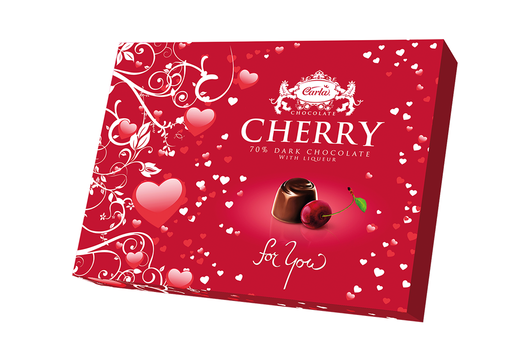 Chocolate cherries Valentine's Day 190 g