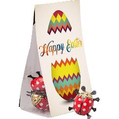 Easter chocolate ladybug, 5 pieces