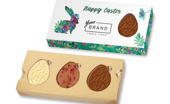 Promotion Easter triple chocolate eggs 30 g