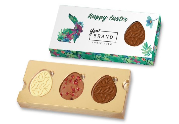 Promotion Easter triple chocolate eggs 30 g