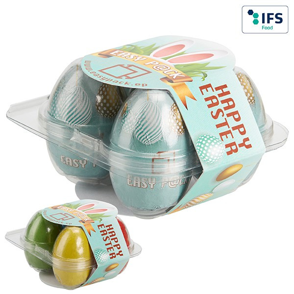 Egg Box with Promotional Sleeve