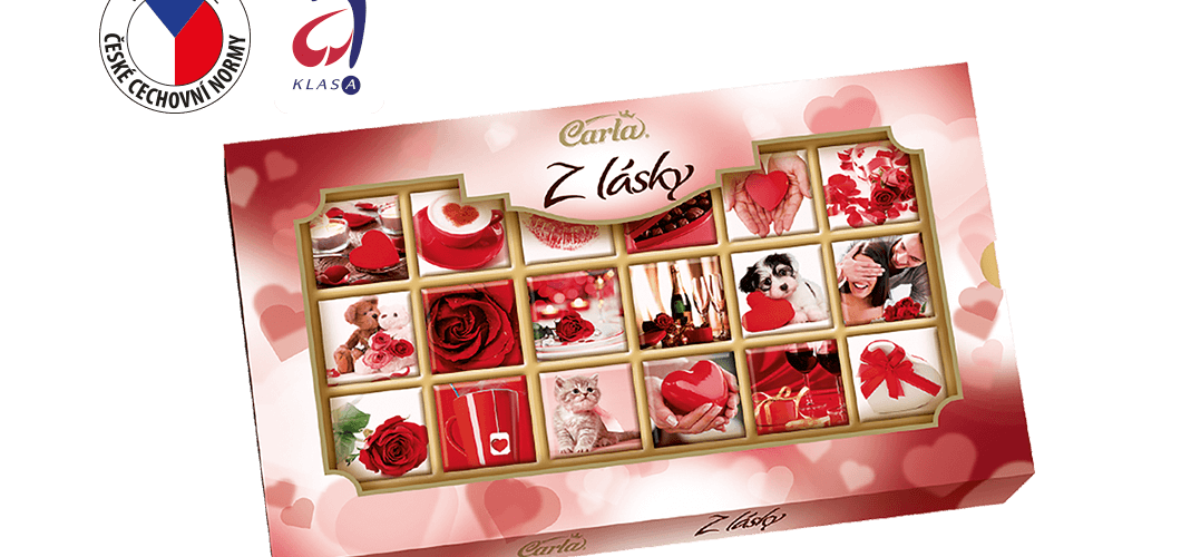 FROM LOVE Valentine's Day - Box Neapolitan Milk 90 g