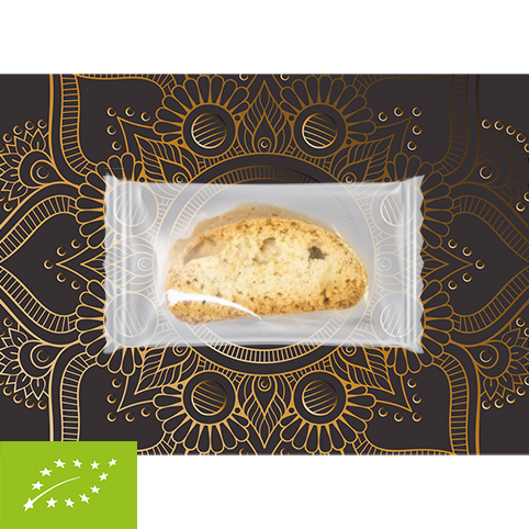 Organic cantuccini, ca. 7g, flowpack