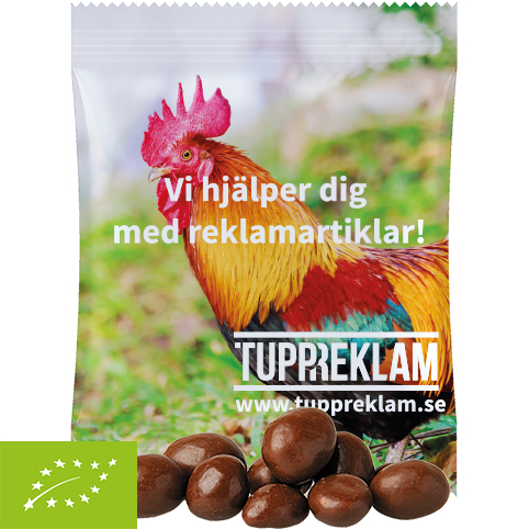 Organic chocolate peanuts, ca. 15g, midi bag