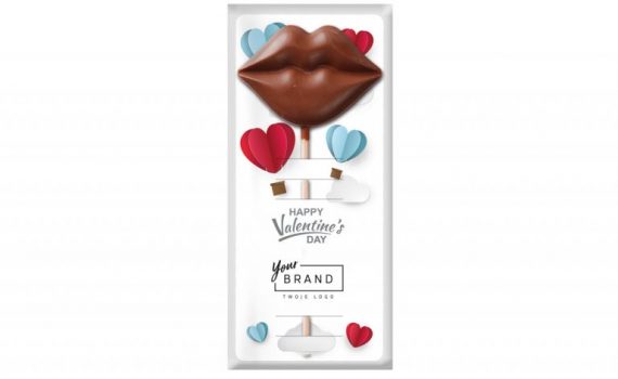 Valentine Chocolate lips