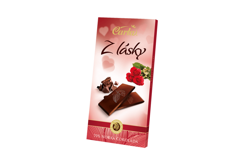Valentine's Day 80 g - 70% dark chocolate