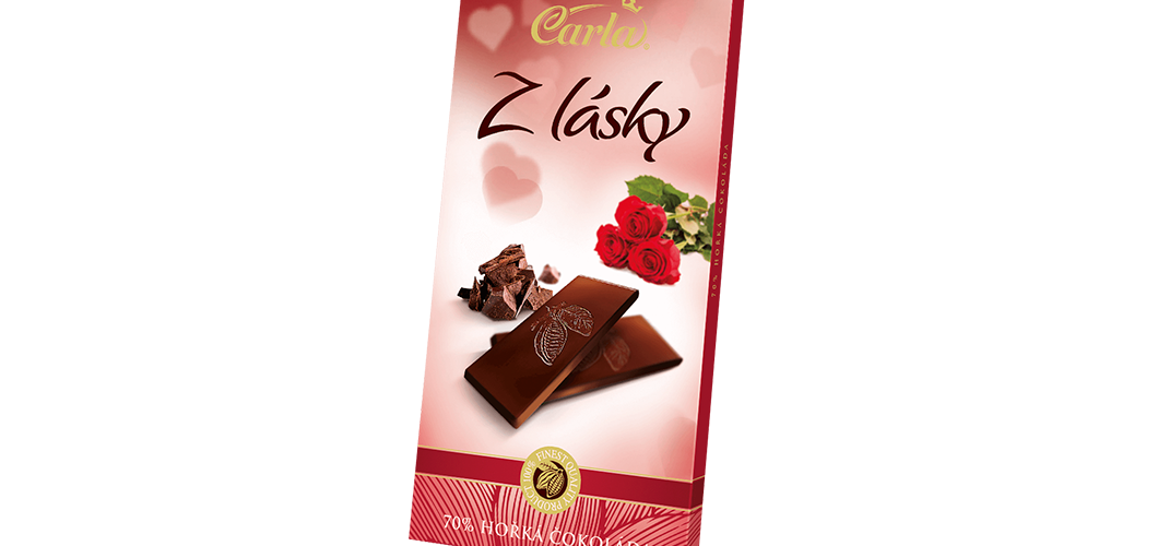 Valentine's Day 80 g - 70% dark chocolate