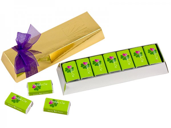 14 milky Napoli chocolates