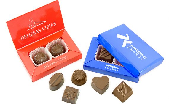 Promotion Duo Pralines made of milky