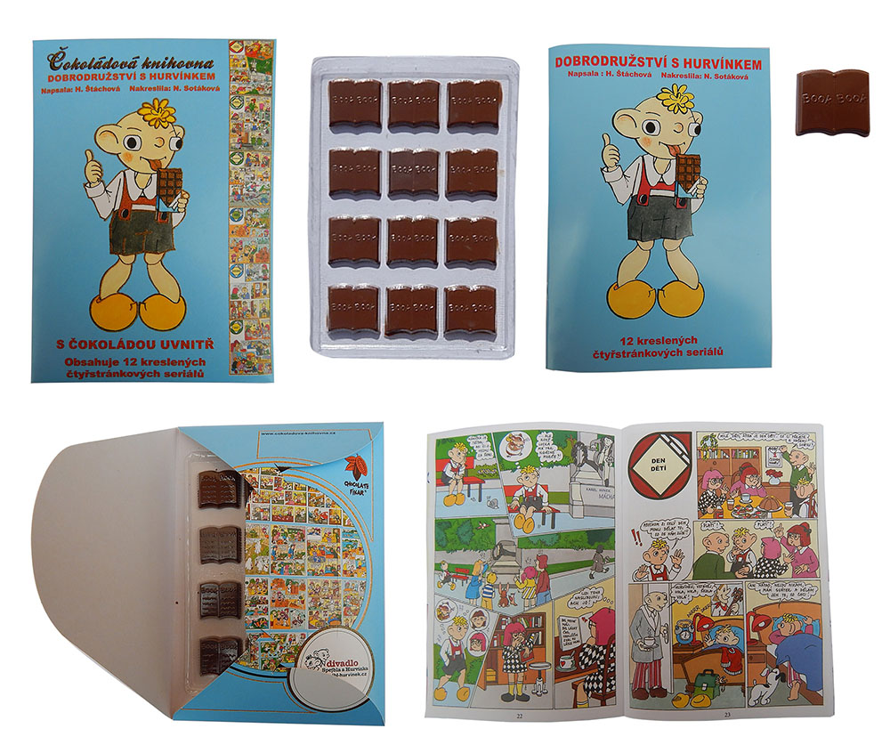 Chocolate Library 60g - Adventure with Hurvínek