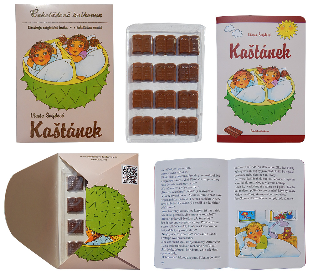 Chocolate Library 60g - Chestnut