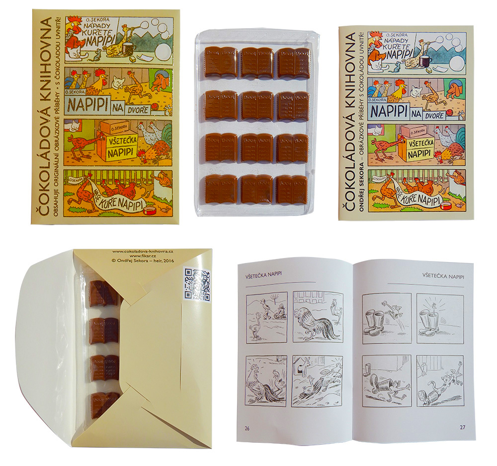 Chocolate Library 60g - Chicken NAPIPI