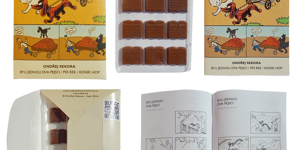 Chocolate Library 60g - Dog Rek, There were two dogs once, Horse Hop