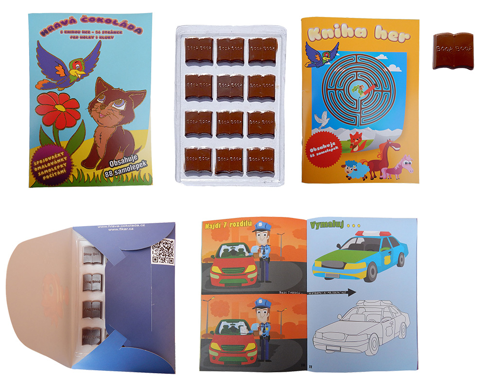 Chocolate Library 60g - Playful chocolate - all year round