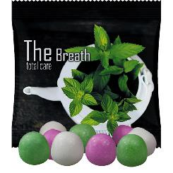 Chocolate peppermint balls, 10g, mini bag