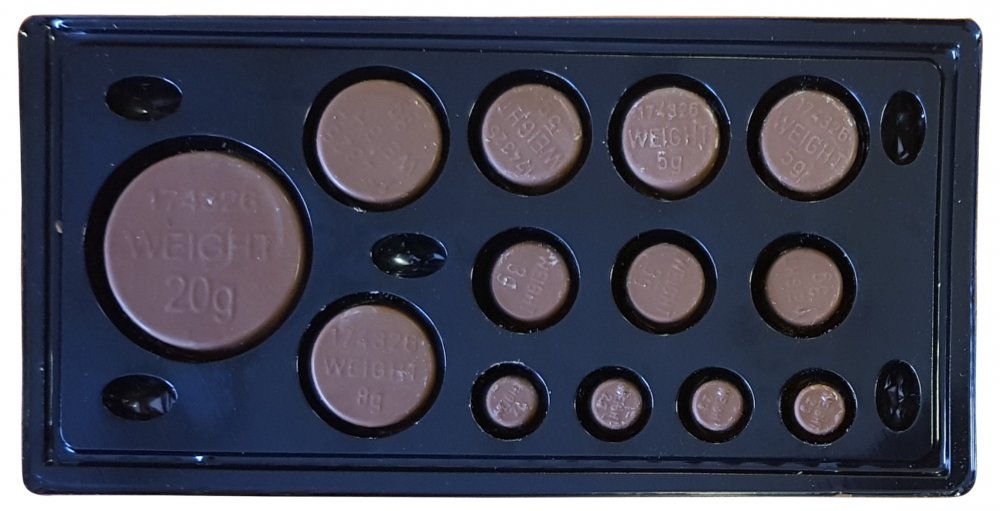 Chocolate weights 70g