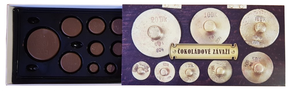 Chocolate weights 70g
