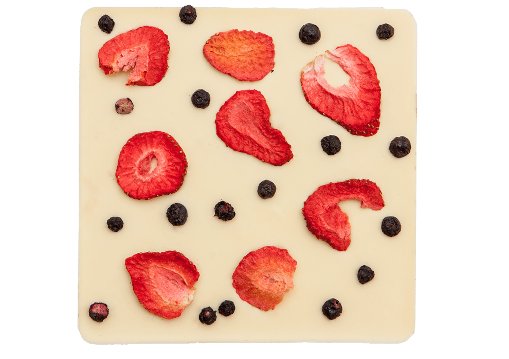Chocolate with fruits 140g