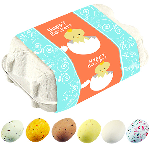 Easter egg mix with different filling 6 pcs