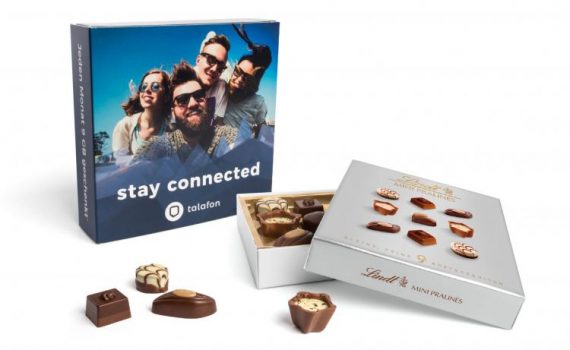 Promotion Lindt Mini Pralinés in slipcase