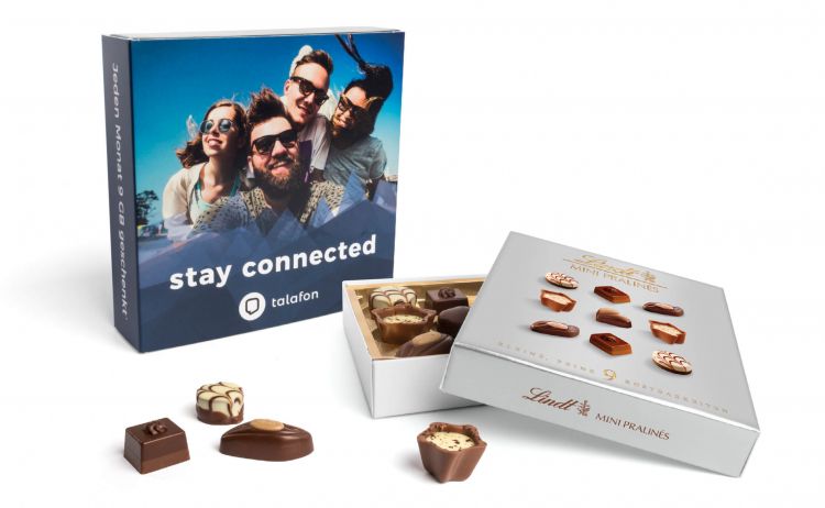 Promotion Lindt Mini Pralinés in slipcase