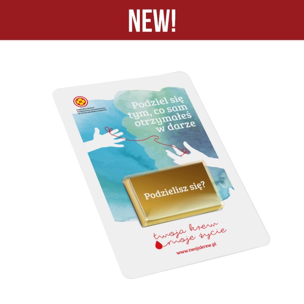 Promo Card – Chocolate Bar 10 g