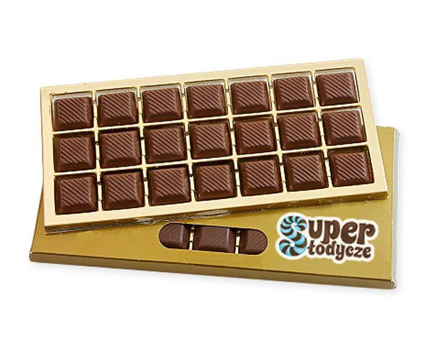 Promotion Belgian chocolate cubes 90 g