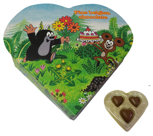 Promotion Heart in blister 24g - Mole