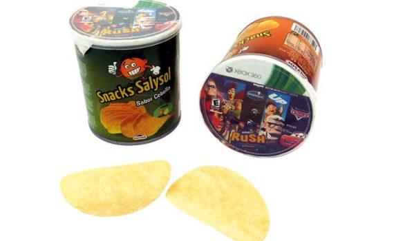 Promotional potato chips
