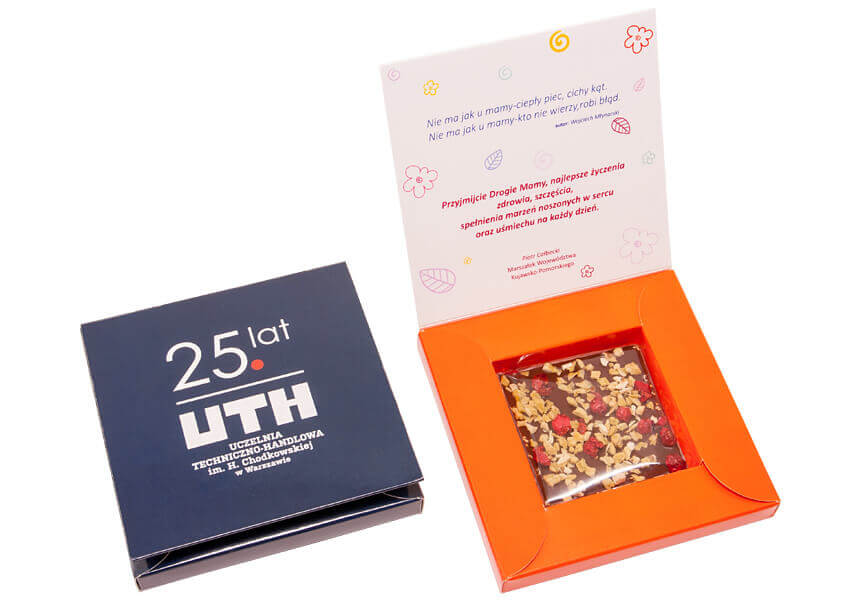 Small chocolates with lyophilized fruit bits 60 g