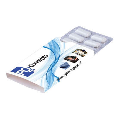 Chewing gum blister 12 pieces