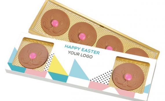 Easter 4 pcs chococalates Bunny nose