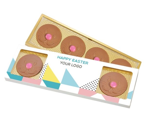 Easter 4 pcs chococalates Bunny nose
