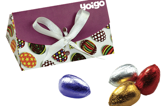 Easter Box with chocolate eggs