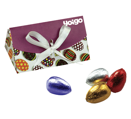 Easter Box with chocolate eggs