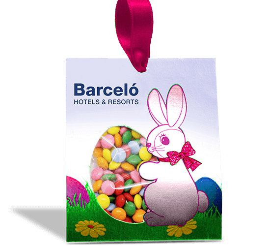 Easter chocolate card